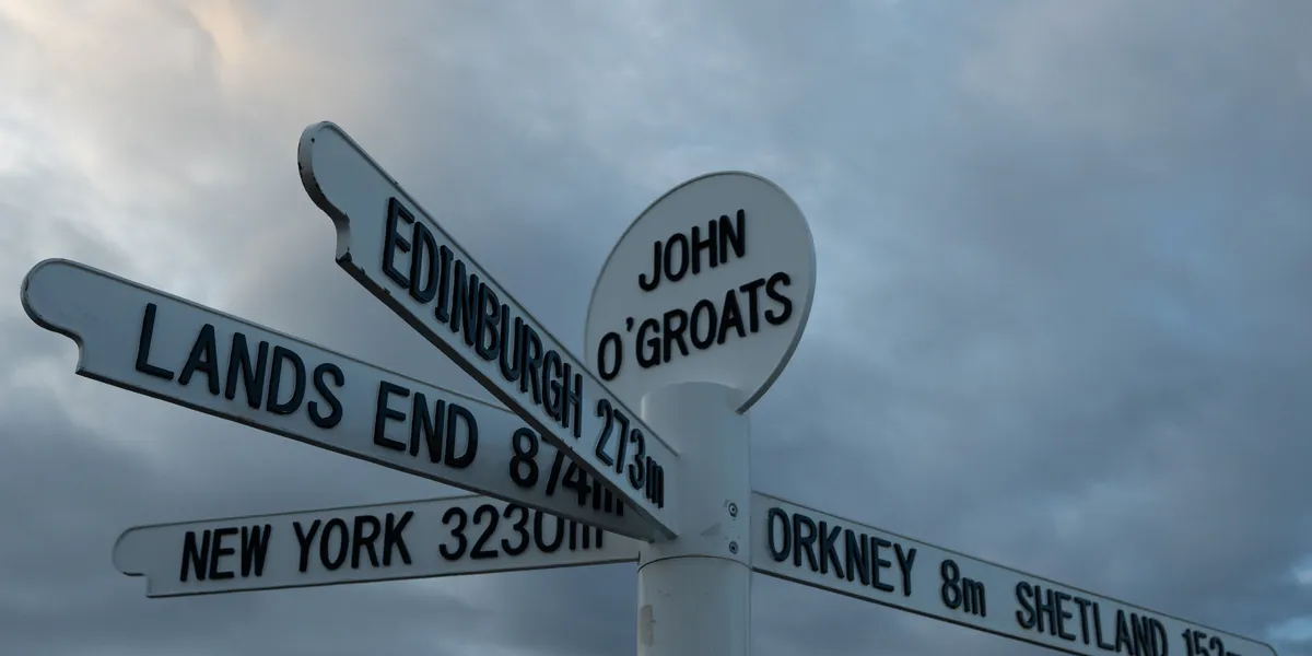 John O'Groats Sign