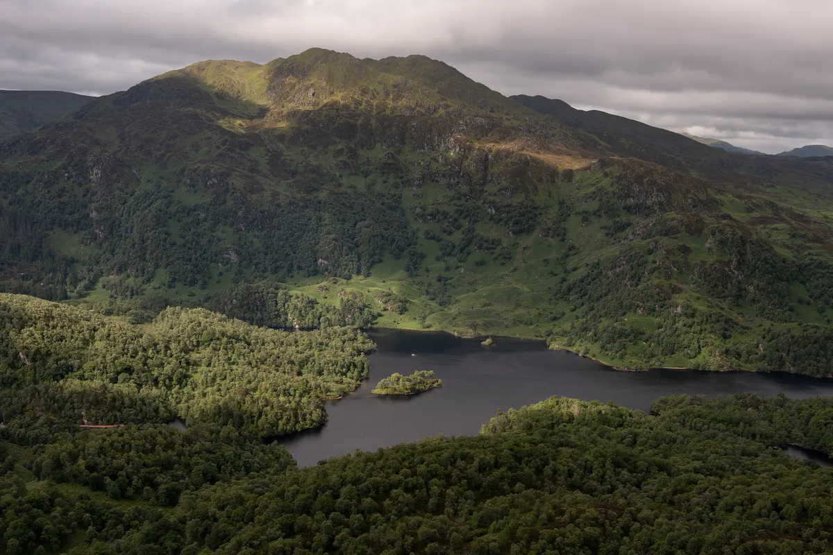 Another fantastic hike in the Trossarchs, Ben A'an offers some fantastic views of the surrounding area and is a great way to spend a day out in the Scottish countryside.
