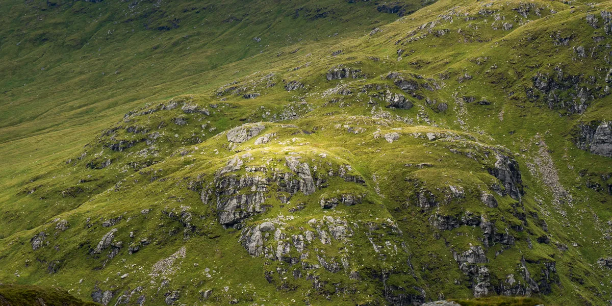 Clearing weather over the Crianlarich hills