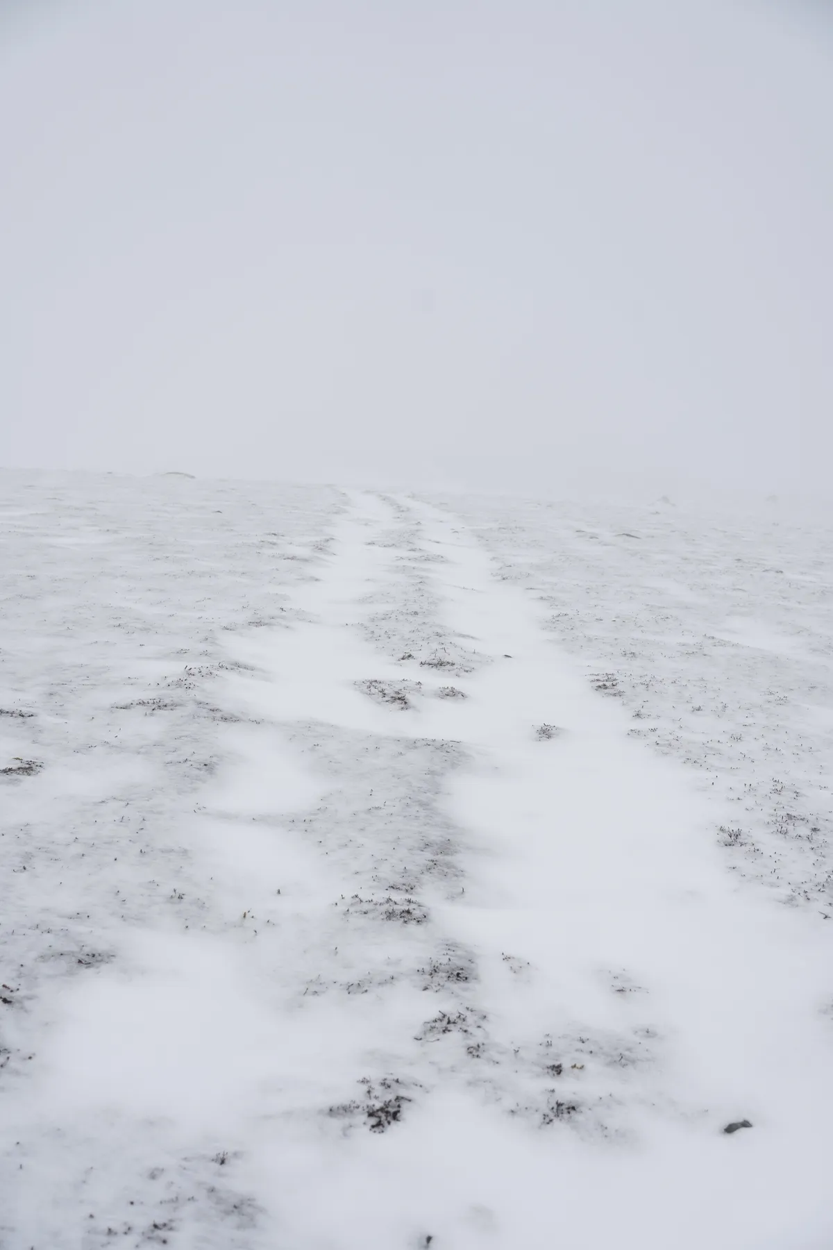 the path towards the summit of Creagan Mor