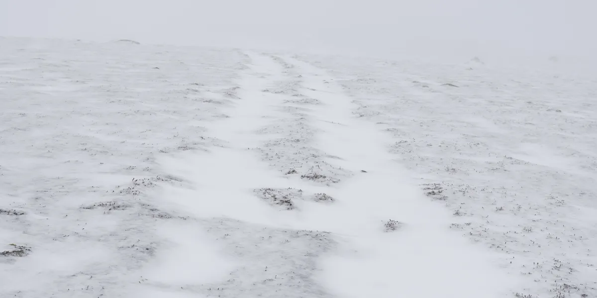 The path towards the summit of Creagan Mor