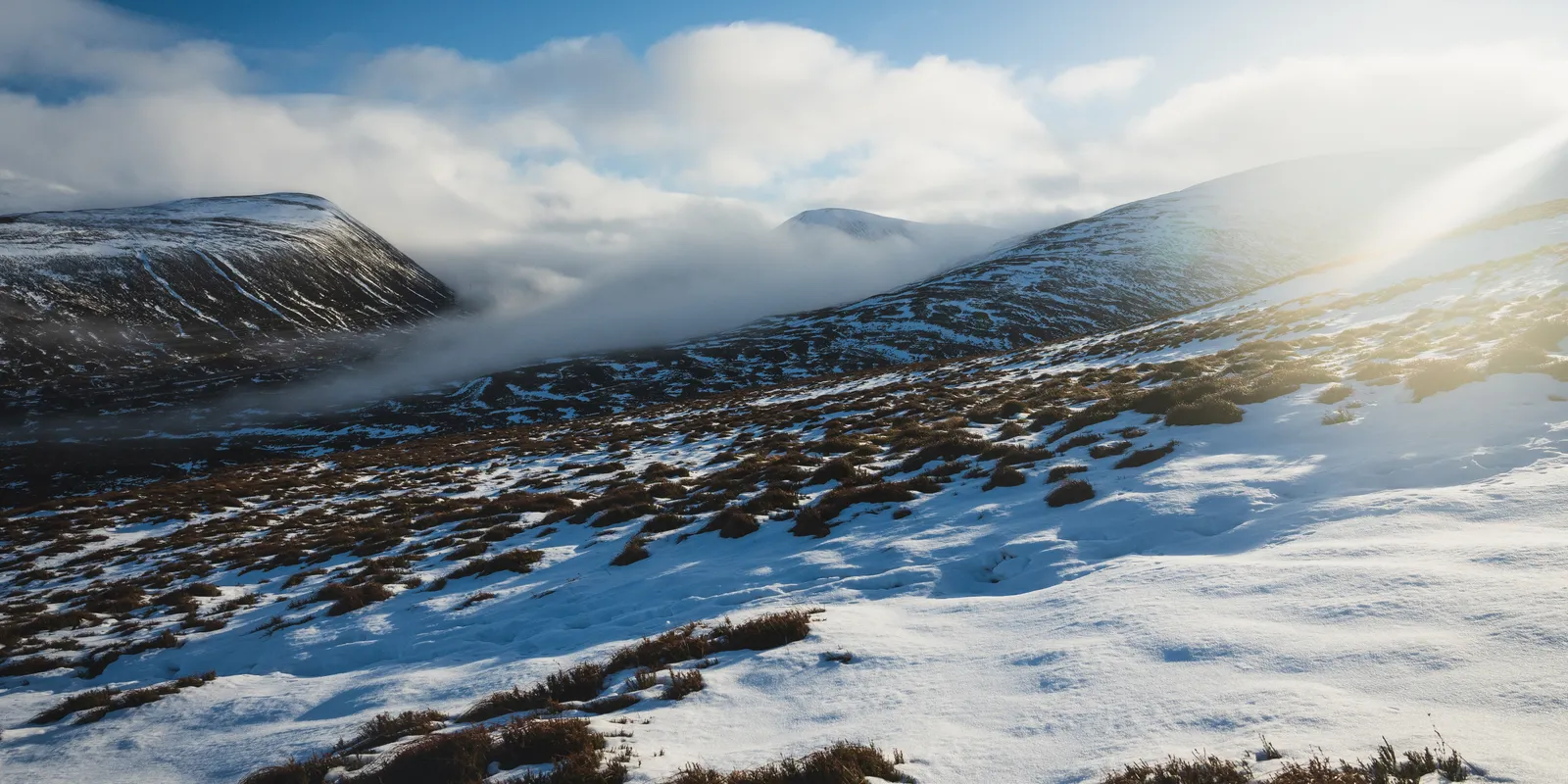 Geal Charn and Creagan Mor — Route Guide