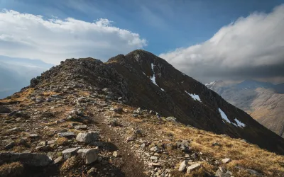 Stob Dubh Munro hike, Loch Linnhe to Loch Ericht