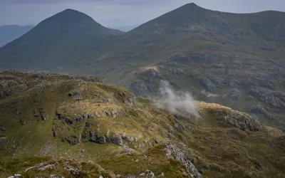 Hiking Cruach Ardrain and Beinn Tulaichean Munro in Loch Lomond to Loch Tay, Scotland