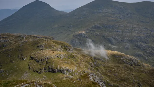 Hiking Cruach Ardrain and Beinn Tulaichean Munro in Loch Lomond to Loch Tay, Scotland