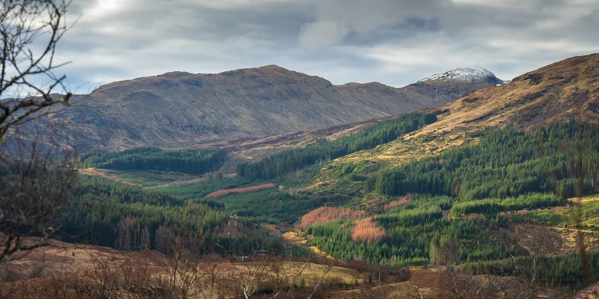 The boggy approach through Glen Dochart