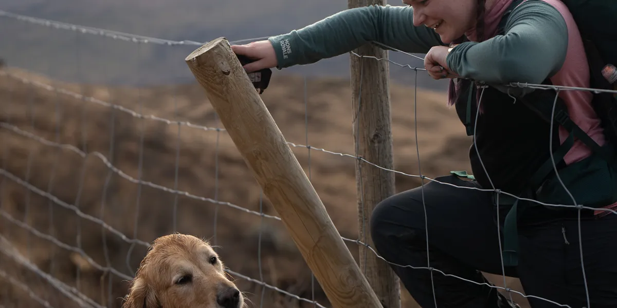 The long boggy walk back through Glen Dochart