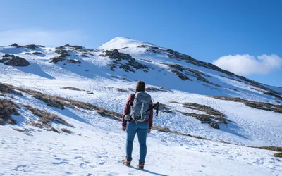 Hiking Stob Dubh and Stob Coire Raineach Munro in Loch Linnhe to Loch Ericht, Scotland