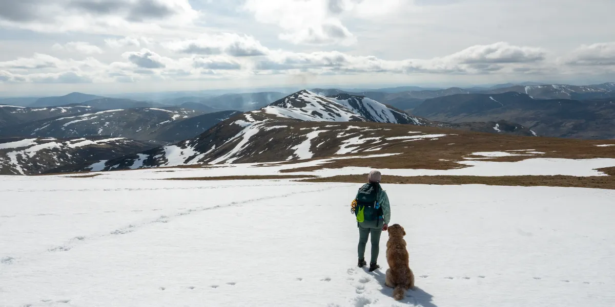 Looking towards Creag Leacach