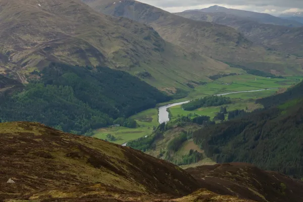 Photo 6 from Càrn Gorm, Meall Garbh, Càrn Mairg and Meall nan Aighean — Glen Lyon 4-Munro Circuit — Scottish Highlands