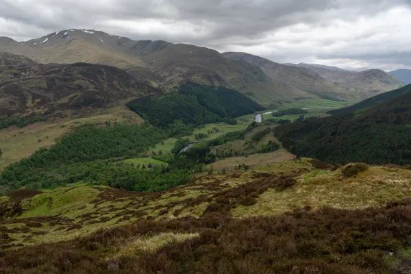 Photo 7 from Càrn Gorm, Meall Garbh, Càrn Mairg and Meall nan Aighean — Glen Lyon 4-Munro Circuit — Scottish Highlands
