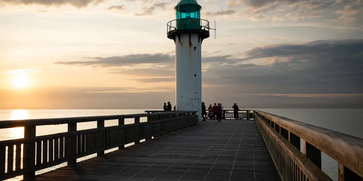 Sunset on the Pier