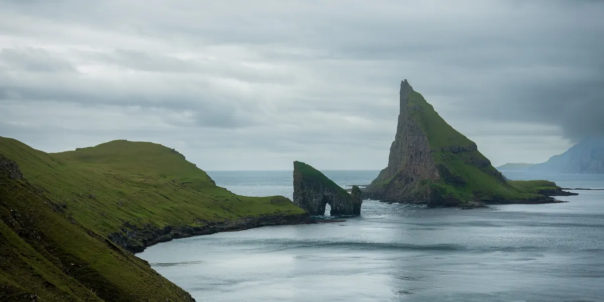 Some of the views of the stacks from the path