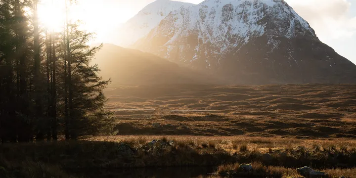 Spectacular Light at the Kingshouse Hotel