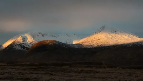 Hiking Creise and Meall a' Bhùiridh Munro in Loch Linnhe to Loch Ericht, Scotland