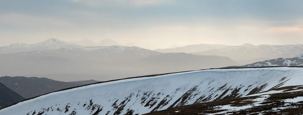Winter skyline views from the plateau
