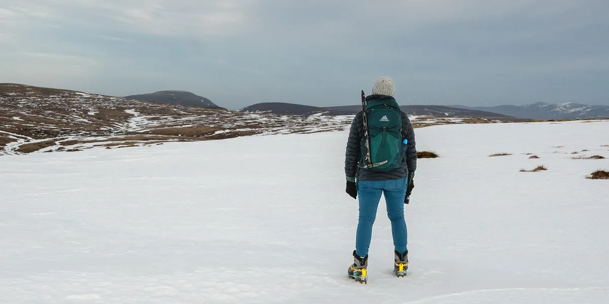 The traverse between the two Drumochter Munros