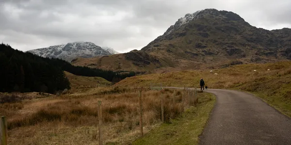 Glen Loin and Coiregrograin Circuit From Inveruglas