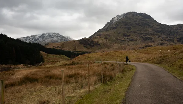Hiking the Glen Loin and Coiregrograin Circuit From Inveruglas trail in Scotland