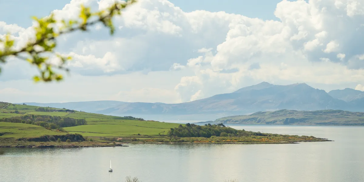 the views across the Firth of Clyde
