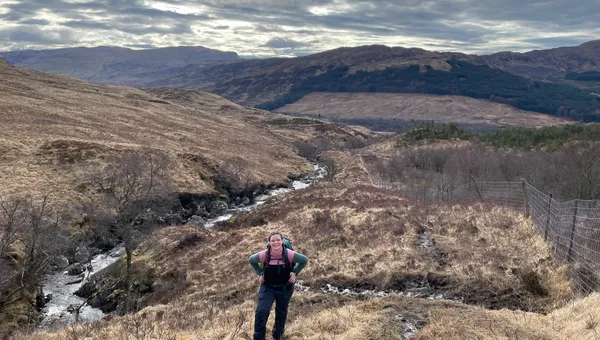 Hiking Meall Glas and Sgiath Chuil Munro in Loch Lomond to Loch Tay, Scotland