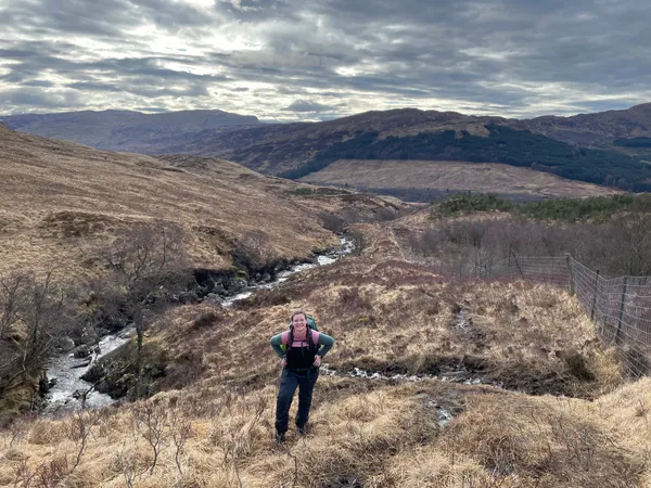 Meall Glas and Sgiath Chuil hiking guide: Challenging 2-Munro route in Glen Dochart. 1,300m ascent, exposed ridge walk, and panoramic Highland views. Advanced terrain for experienced hikers.