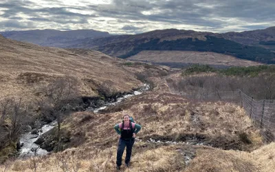 Hiking Meall Glas and Sgiath Chuil Munro in Loch Lomond to Loch Tay, Scotland