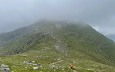 Hiking Ben More and Stob Binnein Munro in Loch Lomond to Loch Tay, Scotland