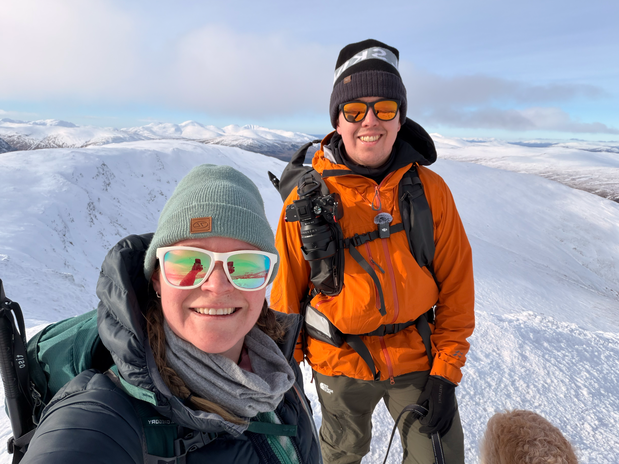 Elliot Forbes on a Scottish summit